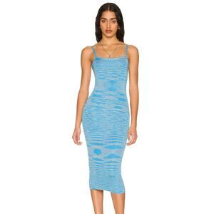 Revolve SNDYS Lunar Knit Midi Dress Womens Size S Beachy Coastal Preppy Casual